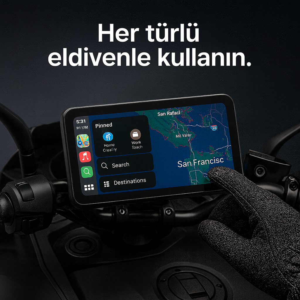 MotoSync Motosiklet Carplay™