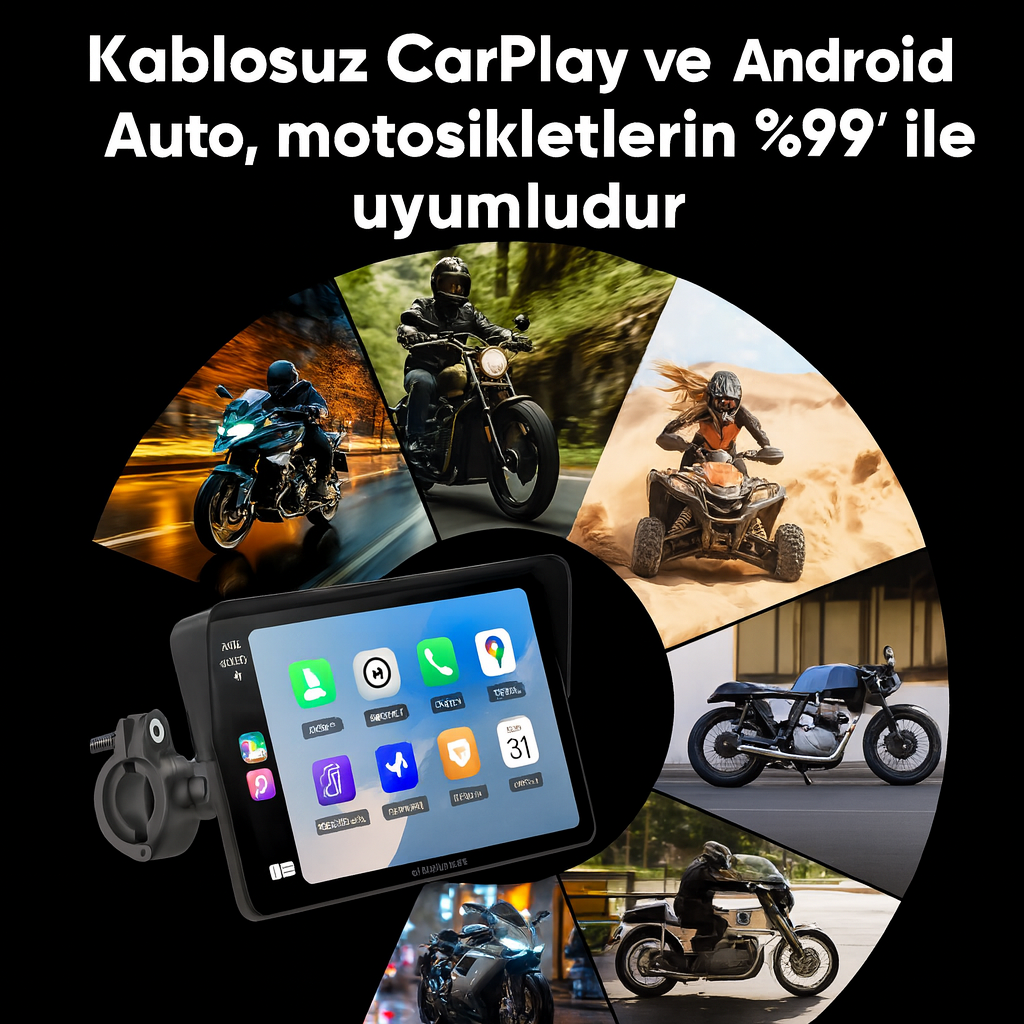 MotoSync Motosiklet Carplay™