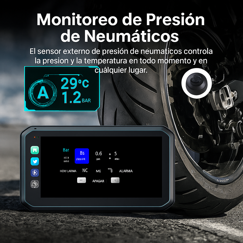 MotoSync CarPlay™ para motos