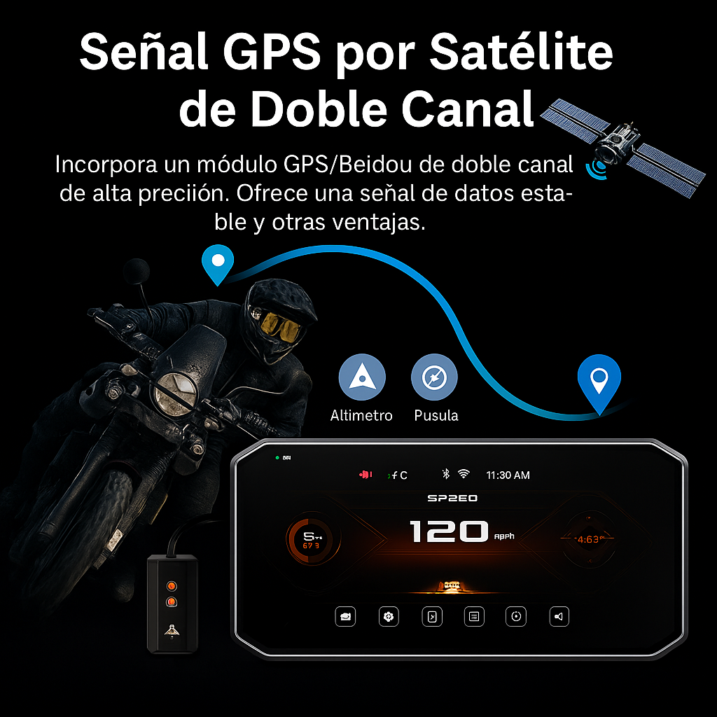 MotoSync CarPlay™ para motos