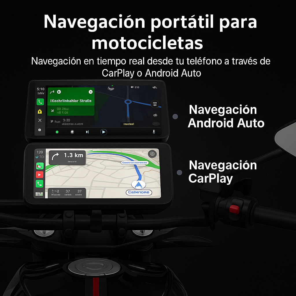 MotoSync CarPlay™ para motos