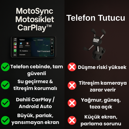 MotoSync Motosiklet Carplay™