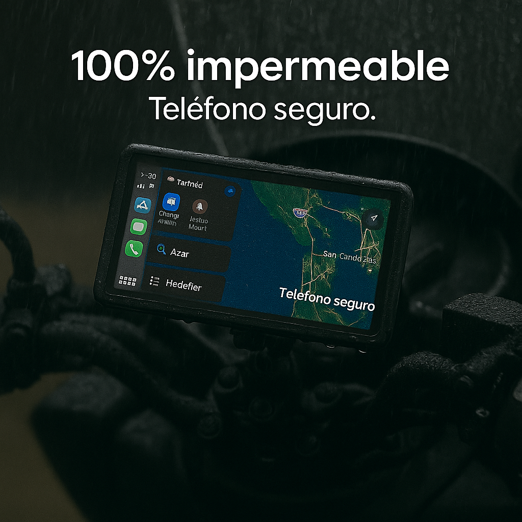 MotoSync CarPlay™ para motos