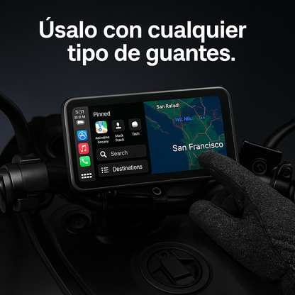 MotoSync CarPlay™ para motos